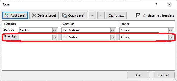 where is the dialog box for headers in excel 2016